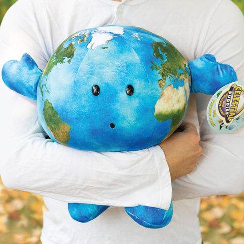 Celestial Buddies Our Precious Blue Planet Earth Buddy, Educational Stuffed Plush Toy