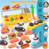 Sets 2-4 4-8, Sets, Set 8 Color Dough for Kids Play Kitchen Creation Cafe Dough Toy Color Dough Tools, Coffee Maker