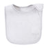 Hudson Baby Unisex Baby Terry Bibs from Rayon Bamboo, Black White, One Size