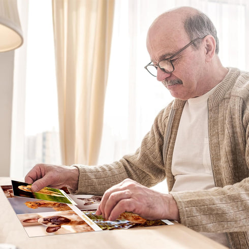 Keeping Busy Match The Photo Game - Fun Facts Set 2 for Seniors with Dementia, Adult Memory Game