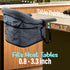 6-36 Hook-On Chairs - Portable & Foldable for Babies Months, Family & Travel Use with Carry Bag (Grey)
