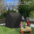 Outdoor Playhouse Cover, Waterproof 57" L x 57" W x 63" H, Sun Protection Dust Cover, Heavy Duty Oxford Fabric