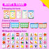Magnetic Shopping List Game, Funny Groceries Matching Memory Game, Race to Collect Your Items Educational Toy for Boys