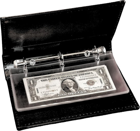 Lighthouse Pocket Currency Album Refill Pages for 3-Ring Binder, Pack of 10