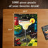 1000 27.5" 19.5" Piece Jigsaw Puzzle - The Margarita, Puzzle for Adults, Relaxing Activity, Family Game Night, Cocktail