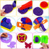 Set 44 Dough Play Tools for Kids PCS Dough Accessories with Scissors Cutters Rollers Rolling Pins Pasta Press Animal