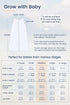 6-12 1.0, 2-Way TotAha Sleep Sack Months TOG Soft Quilted Wearable Blanket, Swaddle Transition Sleeping Bag with Safe