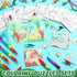 Fullhawl 12 Sets 12 12 Dinosaur Puzzles for Dinosaur Theme Color Your Own Puzzles DIY Dino Jigsaw Crafts with Stackable