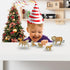 Gemini&Genius Jaguar Toys, Safari Animal Cheetah and Leopard Family Playset Figures, Wildlife World Models, Birthday