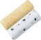 Malabar Baby Swaddle Blanket Set, Luxurious Cotton Muslin Blankets for Girls Boys,