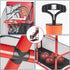 Kids Basketball Hoop Set with Stand, Arcade Game with 5 Inflatable Balls, Easy Set Up for Indoor Outdoor Competition