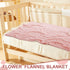 Wiwiqing 8 3D 32" 24" Pcs Boho Baby Blanket for Girls Boys Fluffy Toddler Blanket Soft Warm Newborn Toddler Receiving