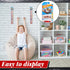 15 Pcs Model Car Display Cases Wall Mount, Holds Up to 225 Cars, Compatible with Hot Wheels, Diecast Blister Car