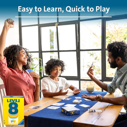 Ravensburger Level 8 Card Game with 110 Cards – Classic Family Game for Ages 8 and Up