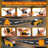 ZIYIME 3-6, Collision Transforming Dinosaur Car Toy, Magnetic Toy Cars Transform into Dinosaurs for Boys Age