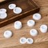 Boao 20 Pieces Piggy Bank Stopper Replacement, Bulk Rubber Plugs in 7 Sizes (White)