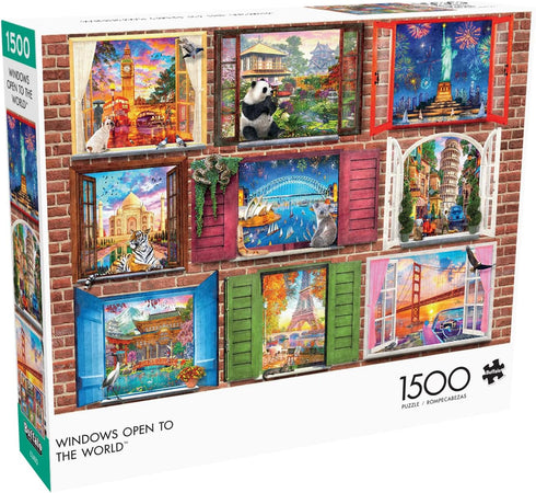 Buffalo Games Dominic Davison Windows Open to The World, 1500 Piece Jigsaw Puzzle for Adults