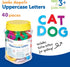 Learning Resources Jumbo Magnetic Uppercase Letters - Magnetic ABC, Alphabet Recognition for Preschoolers, Phonics