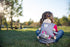 Adjustable Grey Unicorn Doll Carrier for Little Girls