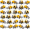 Sosation 36 Pcs Construction Party Favors Engineering Trucks Small Digger Truck Toys