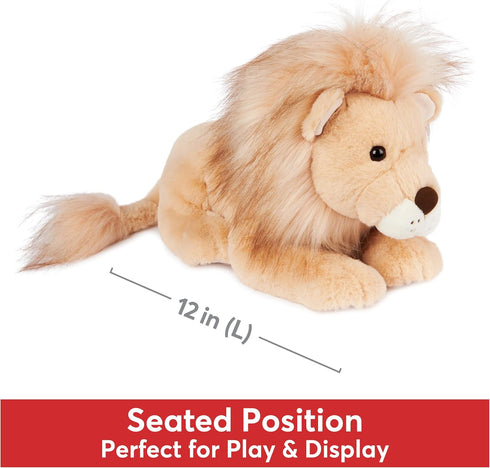 GUND Regis Lion Plush, Stuffed Animal for Ages 1 and Up, Tan/Gold, 12"