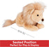 GUND Regis Lion Plush, Stuffed Animal for Ages 1 and Up, Tan/Gold, 12"