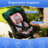 Infant Car Seat Insert, Ultra-Thick Carseat Head Support for Infant, Breathable Baby Car Seat Head & Body Support