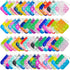 Clanam 120 Pcs Mini Pop Bubble Fidget Toys, Silicone Keychain Small Pop Bulk