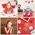 Seeiuua Valentines Teething Toys, Soft Silicone Baby Soothing Teether, Chew Toys, Baby Valentines Gifts, Birthday Gifts