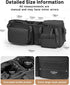 kcross Gt2, Double Stroller Organizer Bag for Bob Duallie and Baby Jogger City Mini Double Stroller Caddy Organizers