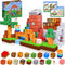Goody King Magnetic Blocks, 100PCS Magnet Building Cube Game, STEM Montessori Stacking Toy for Boys & Girls