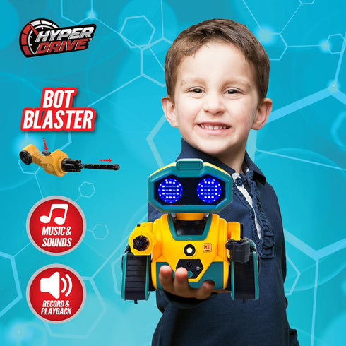 Hyper Drive Programming Smart-Bot Coding Robot Kit for Kids STEM Robotics Toy with Easy for Beginners Build, Code