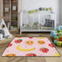 GuoChe Set 50'' 50'' Cute Food Cartoon Pattern Large Non-Slip Baby Gym & Activity Mat for Floor Waterproof Baby