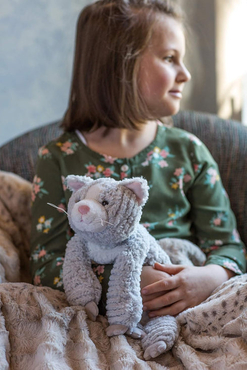 Cozy 17-Inches, Mary Meyer Stuffed Animal Toes Soft Toy, Cat