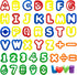 Set Dough Tool with Dough Alphabet Cutters,Numbers Cutters,Mathematical Symbols,Great Dough Tools for Learning Letters