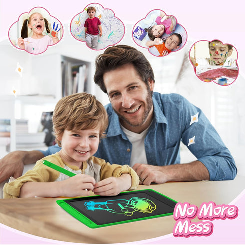 3 Pack LCD Writing Tablet, Colorful Toddler Drawing Tablet Doodle Board, Erasable Reusable Electronic Drawing Pad for