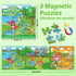 Magnetic Puzzles for Toddlers 3-5 - 36 Pieces Travel Games, Airplane Car Road Trip Activities for Kids