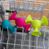 6 Fat Brain Toys pipSquigz, Sensory Baby Toys Months Plus, Rattle Suction Cup Toy