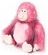 1 11.5 GUND Fab Pals Collection, Ramona Gorilla, Plush Monkey Stuffed Animal for Ages and Up, Pink