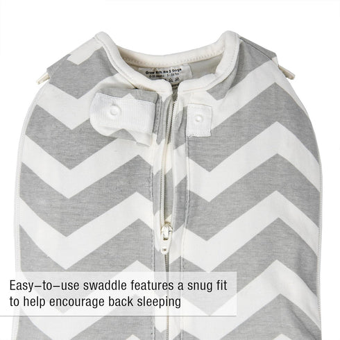 Woombie 0-9 18 Grow with Me Baby Swaddle, Convertible Swaddle Fits Babies Months, Expands to Wearable Blanket