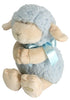 Stephan Baby Ultra Soft and Huggable Musical Praying Woolly Lamb - Blue, 11 inch