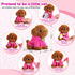 3-5 2 3 4 Set Doctor Kit for Toddlers Girl Toys Birthday Gift for Year Old Girls Kids Doctors Play with Plush Dog, Toy