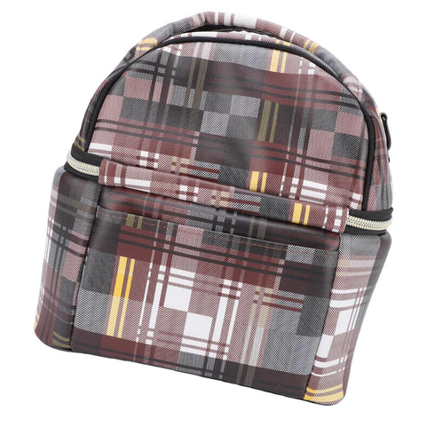 MOTOULAX Insulated Baby Bottle Bag Canvas USB Heated Breastmilk Storage Bottle Warmer Travel Bag with Shoulder Strap