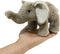 Ice King Bear Wild Animal Plush Toy - Small Stuffed Animals Zoo Family (Elephant 9 Inches)