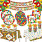 Bolake Building Block Party Plates Building Block Birthday Party Supplies Decorations Serve 25
