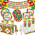 Bolake Building Block Party Plates Building Block Birthday Party Supplies Decorations Serve 25