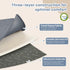 ACOMOPACK 1.3" 50x50"-Memory Tummy Thick Baby Play Mat for Floor Foam Water-Repellent Playpen Mat for Time,Non-Slip