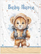 Novusopt Personalized Baby Blanket Custom Baby Blankets for Boys Lion Baby Blanket Name