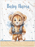 Novusopt Personalized Baby Blanket Custom Baby Blankets for Boys Lion Baby Blanket Name