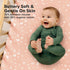 2-Pack 52x28 KeaBabies Fitted Crib Sheets for Boys, Girls, Baby - Soft Bamboo Viscose Cotton, Standard Crib Mattress